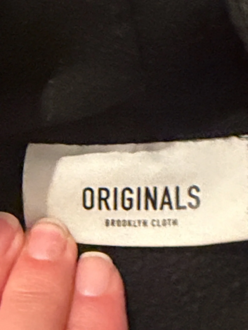 Originals - Brooklyn Cloth Black 'Originals' Pullover Hoodie